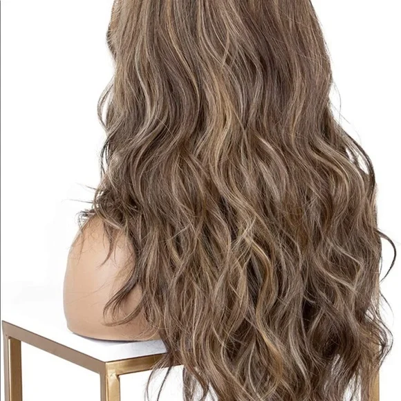 JASE 18” BROWN OMBRÉ BODY WAVY lace front wig *NEW*